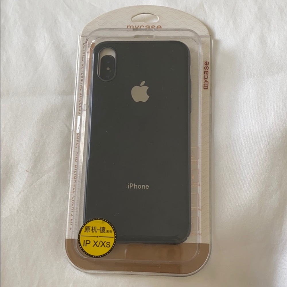 Black iPhone X case